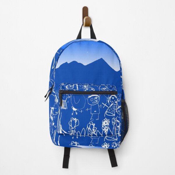 Item preview, Kids Art Crowd Blue designed and sold by Quooki.