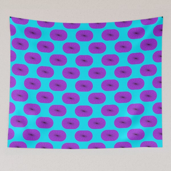Item preview, purple teal and black rectangle spiral pattern designed and sold by NC NatureVisions.