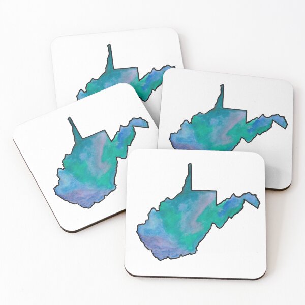 Item preview, West Virginia Watercolor designed and sold by Rachel Kenaston.