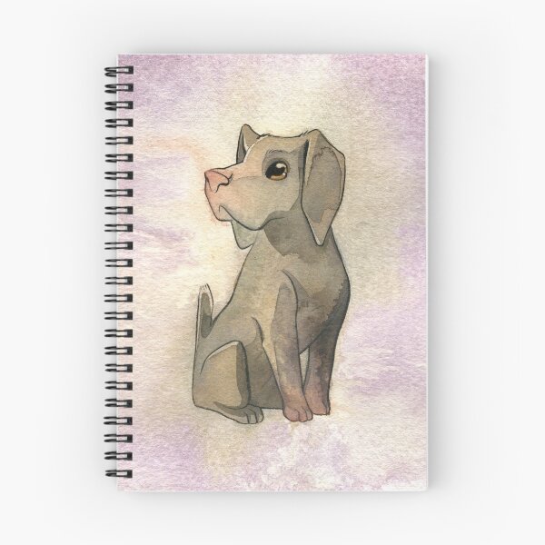 Item preview, Lavender Watercolor Weimaraner designed and sold by storyofthedoor.