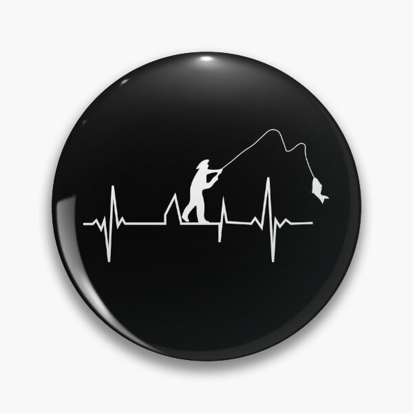 Item preview, Mens Fishing Heart beat designed and sold by LordArt.