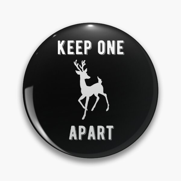 Item preview, Keep One Reindeer Apart Christmas Social Distancing Quote Design designed and sold by AritraSur.