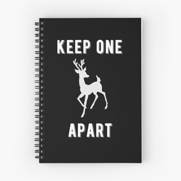 Item preview, Keep One Reindeer Apart Christmas Social Distancing Quote Design designed and sold by AritraSur.
