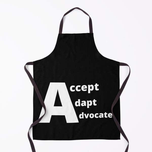 Item preview, Accept Adapt Advocate designed and sold by YourgiftShop.