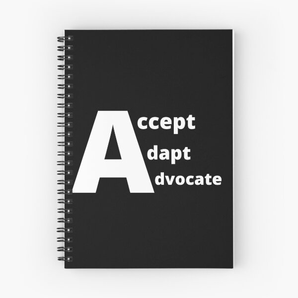 Item preview, Accept Adapt Advocate designed and sold by YourgiftShop.