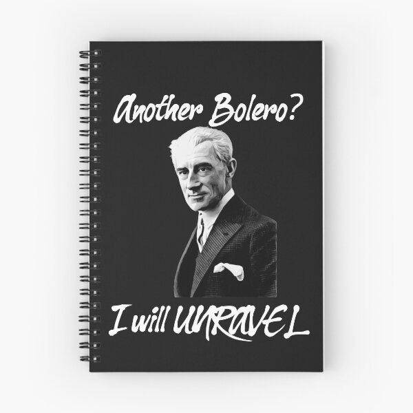 Item preview, Ravel, Bolero, Funny Composer Pun designed and sold by DesignsofNote.