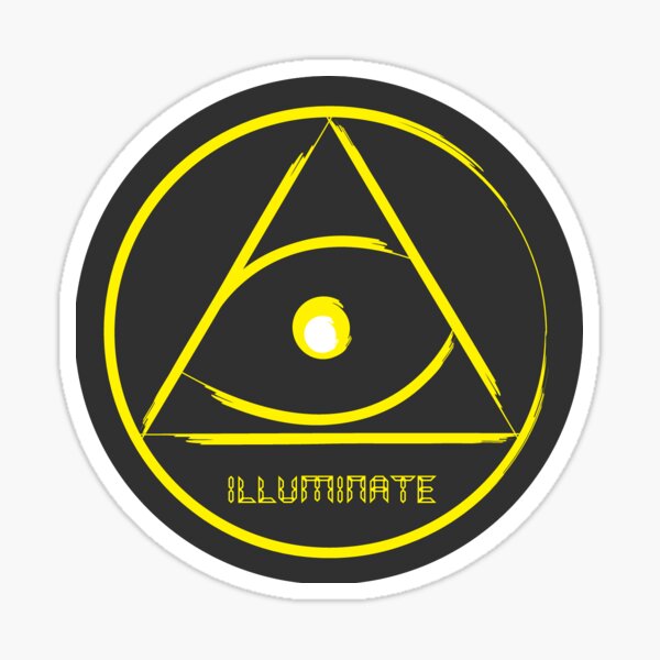 illuminate the dark Sticker