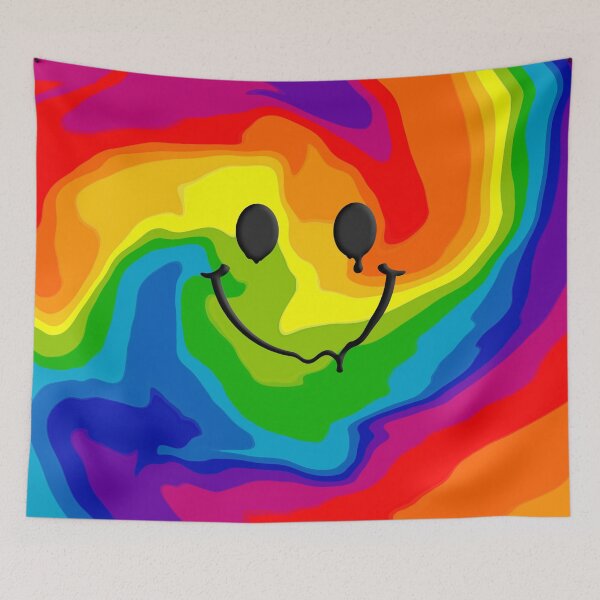 Item preview, Rainbow Drip Smile designed and sold by potatoegoat.