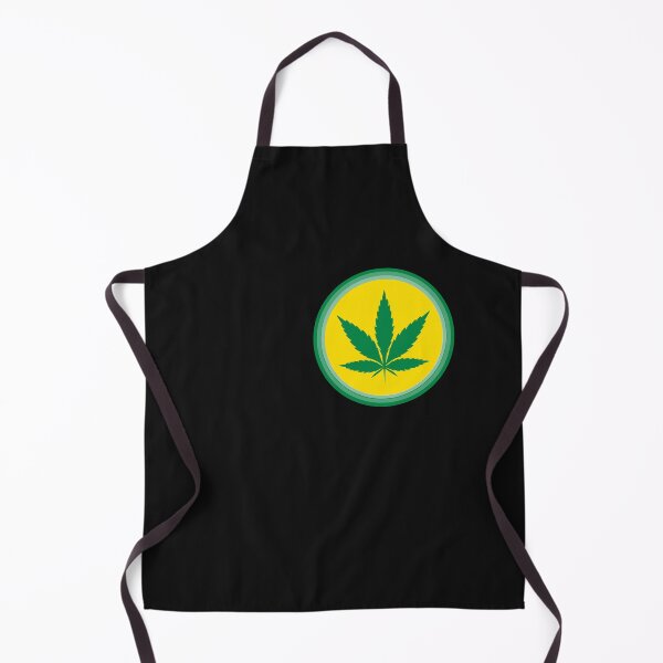 Item preview, Retro Green Cannabis Leaf Pop Art designed and sold by Mustard Prophet.