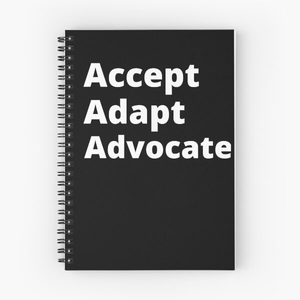 Item preview, Accept Adapt Advocate designed and sold by YourgiftShop.