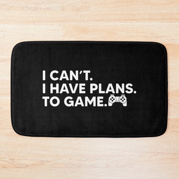 Item preview, I Can't I Have Plans To Game Controller Gamer Gaming Console designed and sold by mographicdesign.