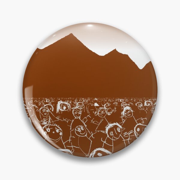 Item preview, Kids Art Crowd Brown designed and sold by Quooki.