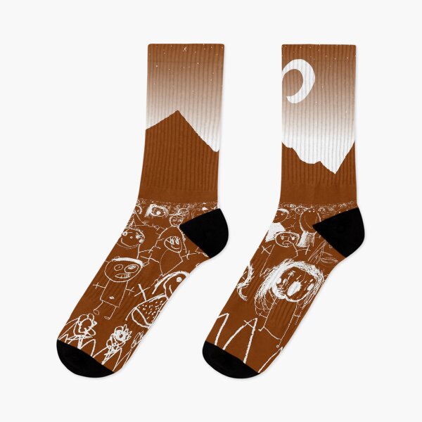 Item preview, Kids Art Crowd Brown designed and sold by Quooki.
