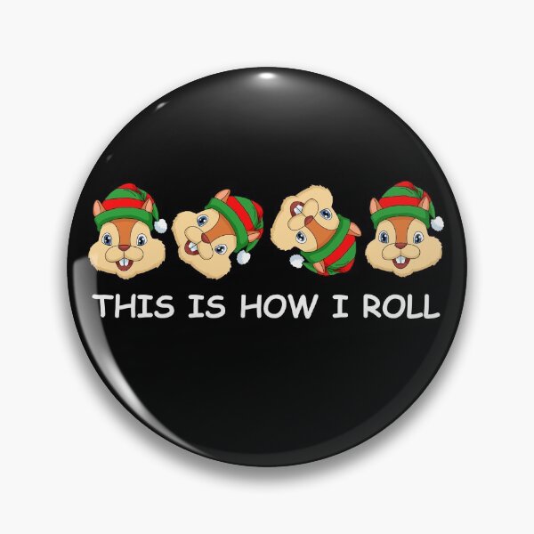 Item preview, Squirrel Christmas Gift This Is How I Roll Cute Squirrel designed and sold by DSWShirts.