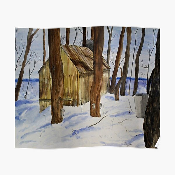 "Sugar Shack" Poster for Sale by elliartstudio Redbubble