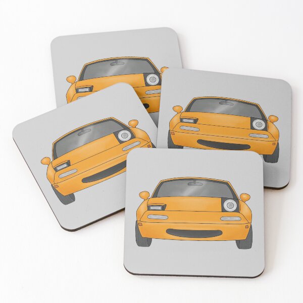 Item preview, Miata MX5 orange / gold - wink designed and sold by Milanicole.