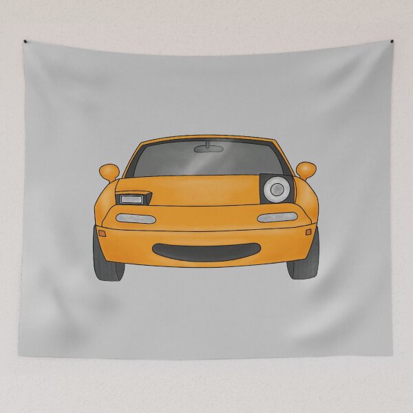 Item preview, Miata MX5 orange / gold - wink designed and sold by Milanicole.
