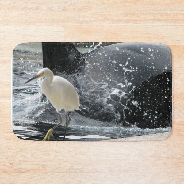 Item preview, Splish spash, Orca giving Crane a bath designed and sold by SirReel.