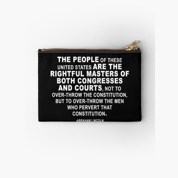 Item preview, Power of the People, Constitution, Abraham Lincoln Quote Congress designed and sold by ArtOfRebellion.