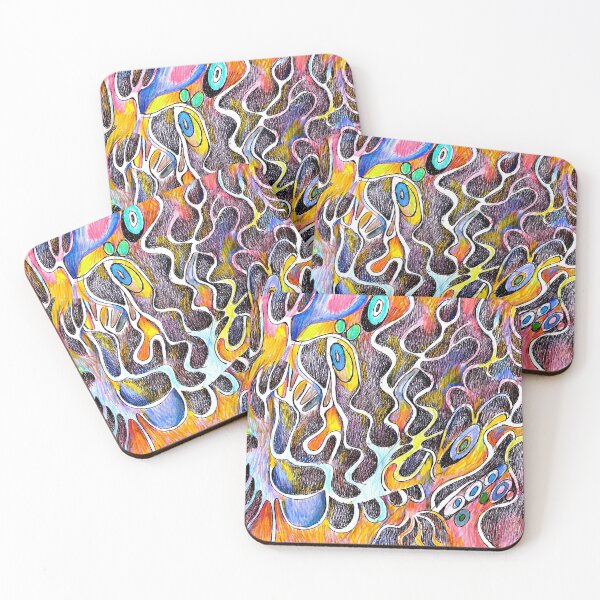 Item preview, Élan vital (abstract art) designed and sold by (b)ananartista SBUFF.