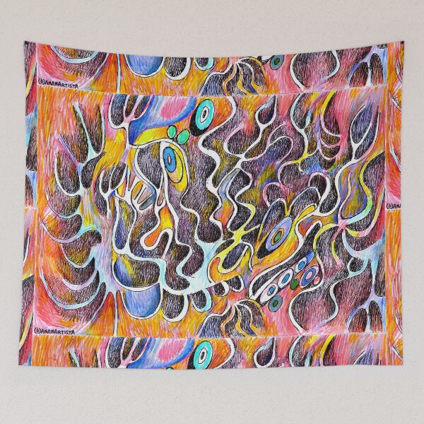 Item preview, Élan vital (abstract art) designed and sold by (b)ananartista SBUFF.