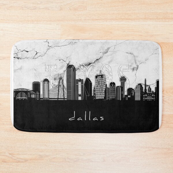Item preview, dallas skyline marble designed and sold by BekimART2.