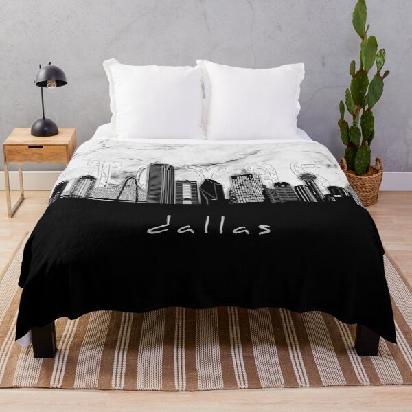 Item preview, dallas skyline marble designed and sold by BekimART2.