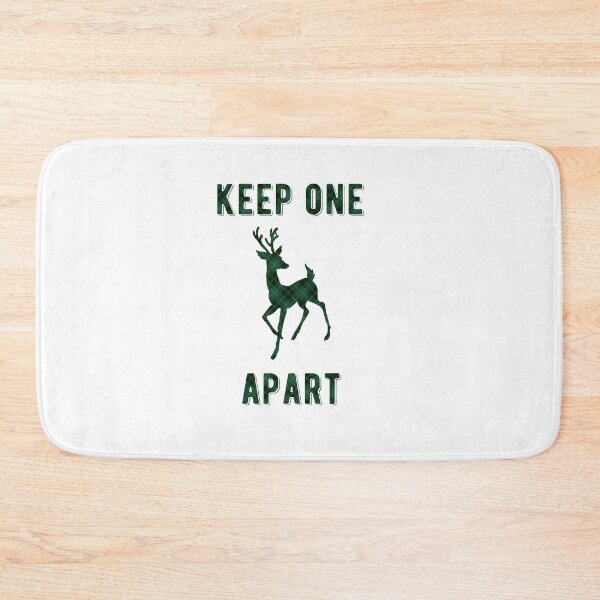 Item preview, Keep One Reindeer Apart Christmas Social Distancing Quote Design designed and sold by AritraSur.