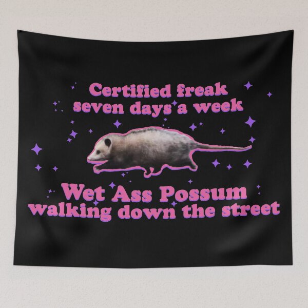 Item preview, WAP Possum designed and sold by Shred & Thread.
