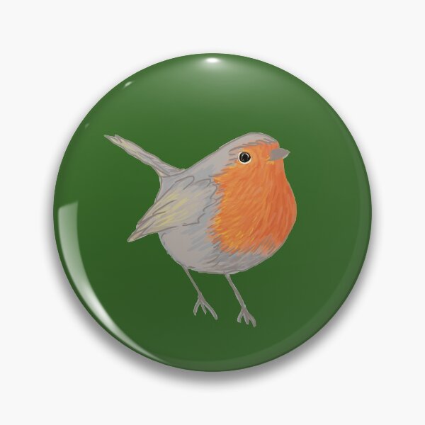 Item preview, Feliz, robin designed and sold by Luaillustration.