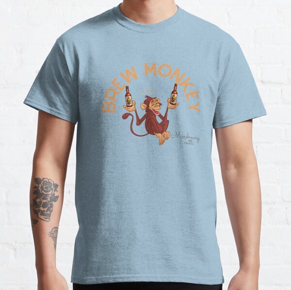 Microbrewery, Brew Monkey, Seattle Classic T-Shirt