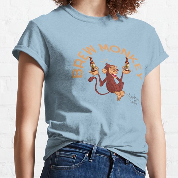 Microbrewery, Brew Monkey, Seattle Classic T-Shirt