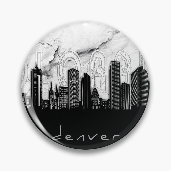 Item preview, denver skyline marble designed and sold by BekimART2.