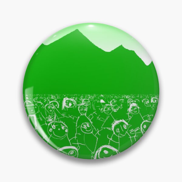 Item preview, Kids Art Crowd Green designed and sold by Quooki.