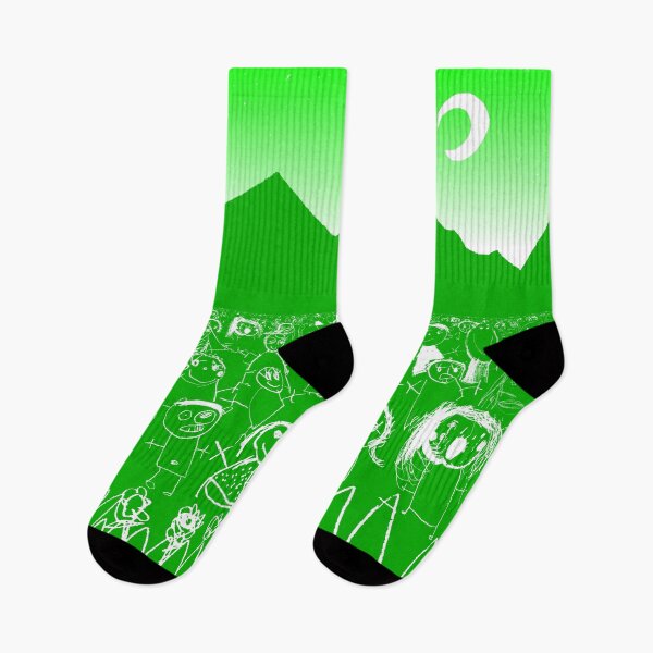 Item preview, Kids Art Crowd Green designed and sold by Quooki.