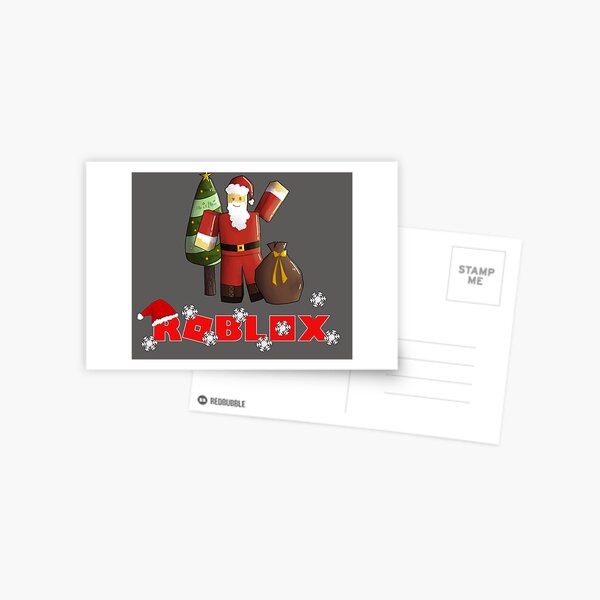 Roblox Postcards Redbubble - santa christmas obby roblox free
