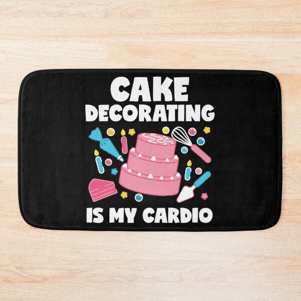 Item preview, Funny Cake Decorating Is My Cardio graphic designed and sold by jakehughes2015.