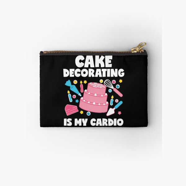 Item preview, Funny Cake Decorating Is My Cardio graphic designed and sold by jakehughes2015.