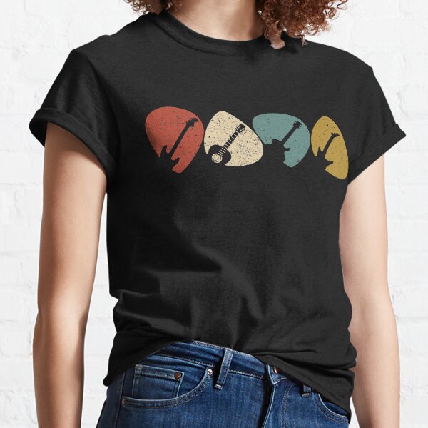 Vintage Gitarren Pick Classic T-Shirt