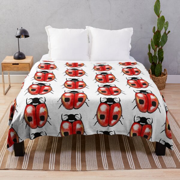 Item preview, Ladybug Beetle Watercolor designed and sold by Rachel Kenaston.