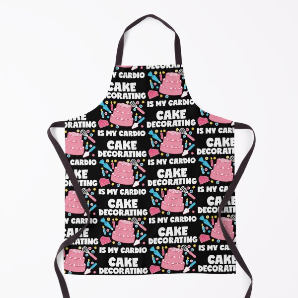 Item preview, Funny Cake Decorating Is My Cardio graphic designed and sold by jakehughes2015.