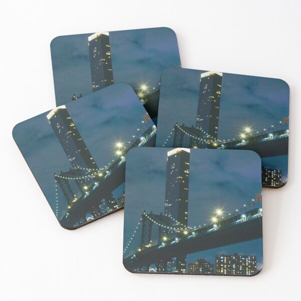Item preview, Manhattan Bridge at Night designed and sold by DonnaMariePhoto.