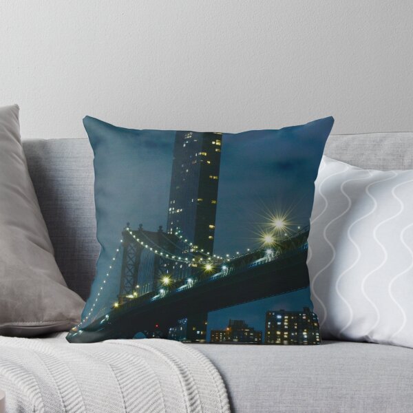 Item preview, Manhattan Bridge at Night designed and sold by DonnaMariePhoto.