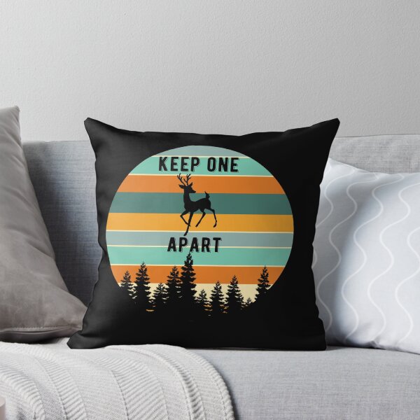 Item preview,  Keep One Reindeer Apart Christmas Social Distancing Quote Design designed and sold by AritraSur.