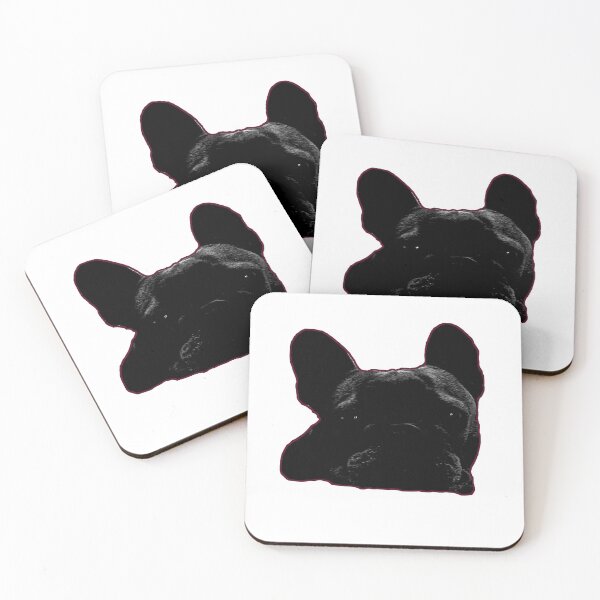 Item preview, Black French Bulldog, life is better with a French Bulldog designed and sold by vibeno1.
