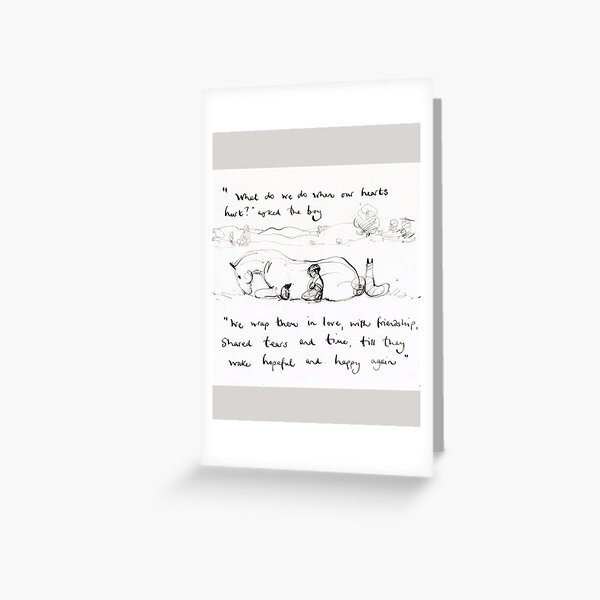 Charlie Mackesy - Wrap Them In Love Greeting Card