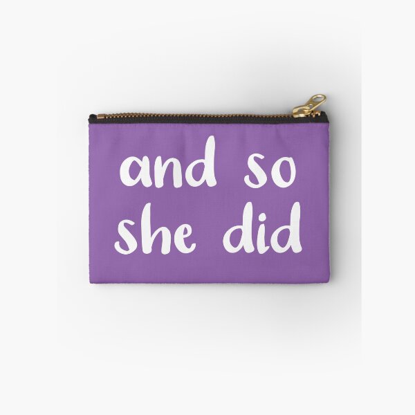 Item preview, And So She Did (Amethyst Orchid Purple) designed and sold by Whoopsidoodle.