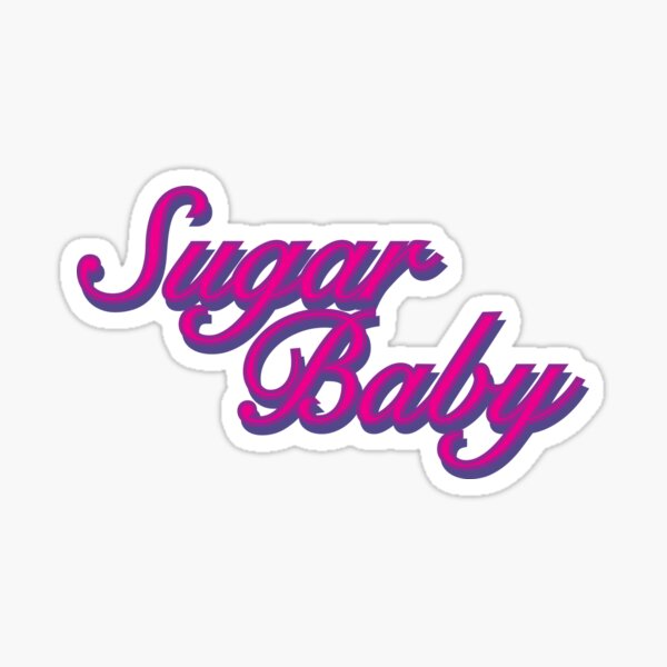 "Sugar baby" Sticker by estudio3e Redbubble.