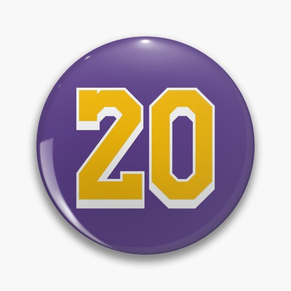 Item preview, 20 Yellow Number Twenty Purple Basketball Jersey designed and sold by elhefe.