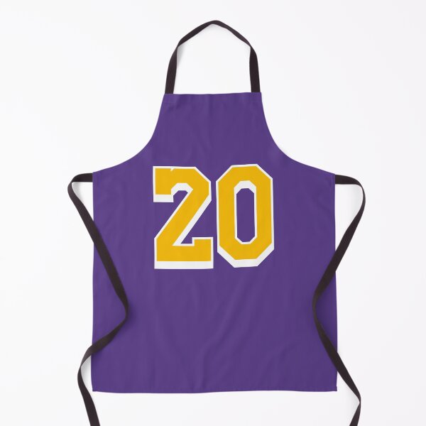 Item preview, 20 Yellow Number Twenty Purple Basketball Jersey designed and sold by elhefe.